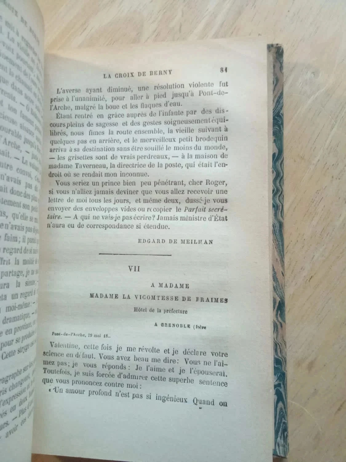 La croix de Berny, par Emile de Girardin, Théophile Gautier, Jules Sandeau – photo 2